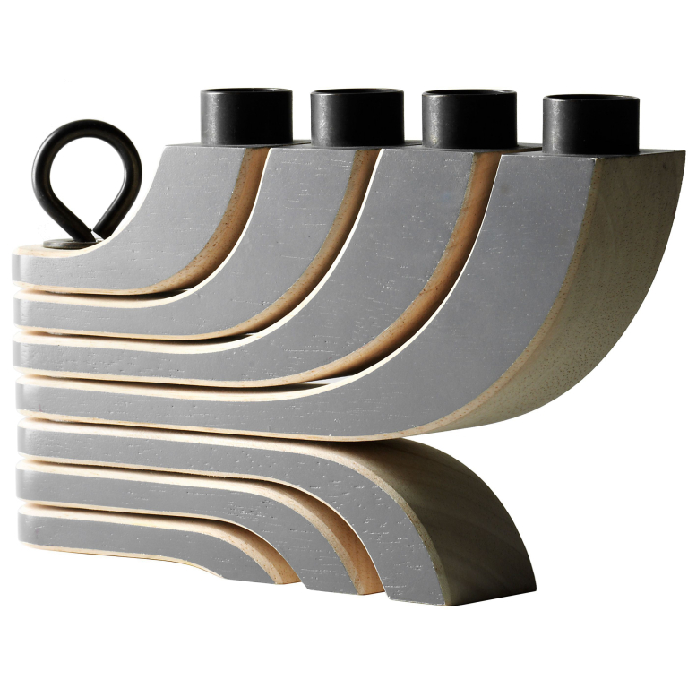 Design House Stockholm Nordic Light 4 kandelaar zwart