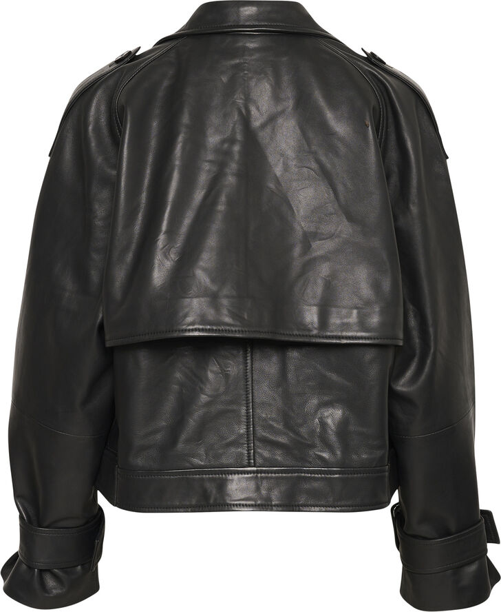 Karen by Simonsen KBPuk Leather Jacket Meteorite