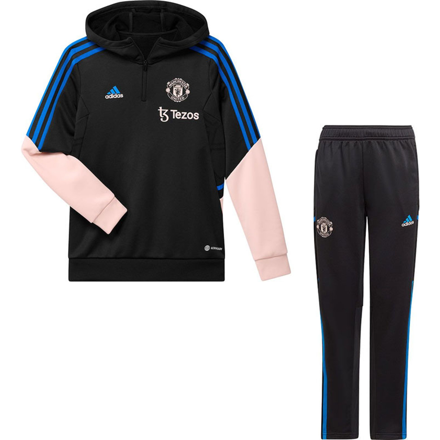 adidas Manchester United Hooded Trainingspak Kids