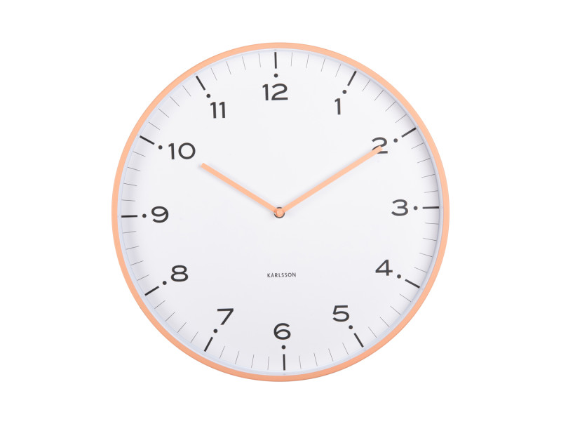 Wall Clock Circus Rings KA6011BL Turquoise blue
