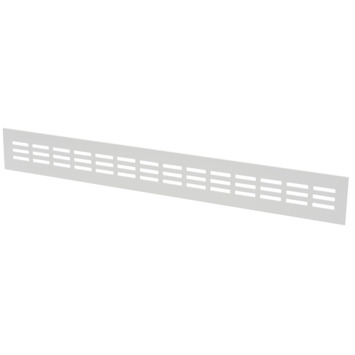 Sanivesk ventilatiestrip aluminium wit 50x6 cm