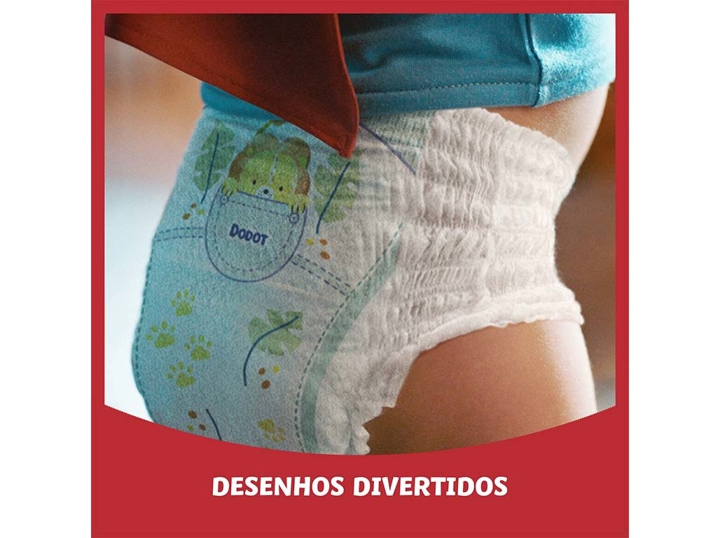 FRALDAS CUECA PANTS DODOT T4 9-15KG 62 UN