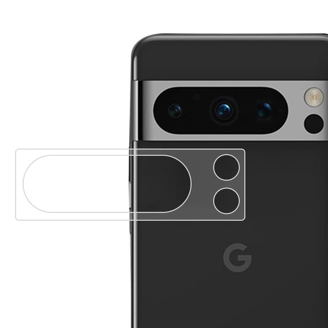 Til Google Pixel 8 Pro kamera linsebeskytter hærdet glas linsefilm
