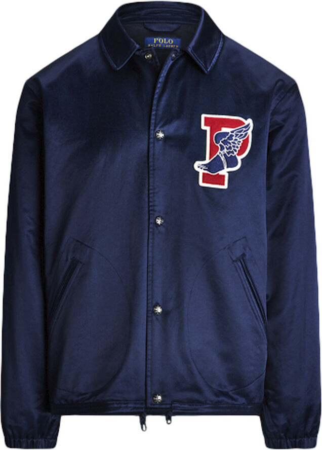 Polo Ralph Lauren TAKIHYO SATIN-VINTAGE COACH'S JKT Blå