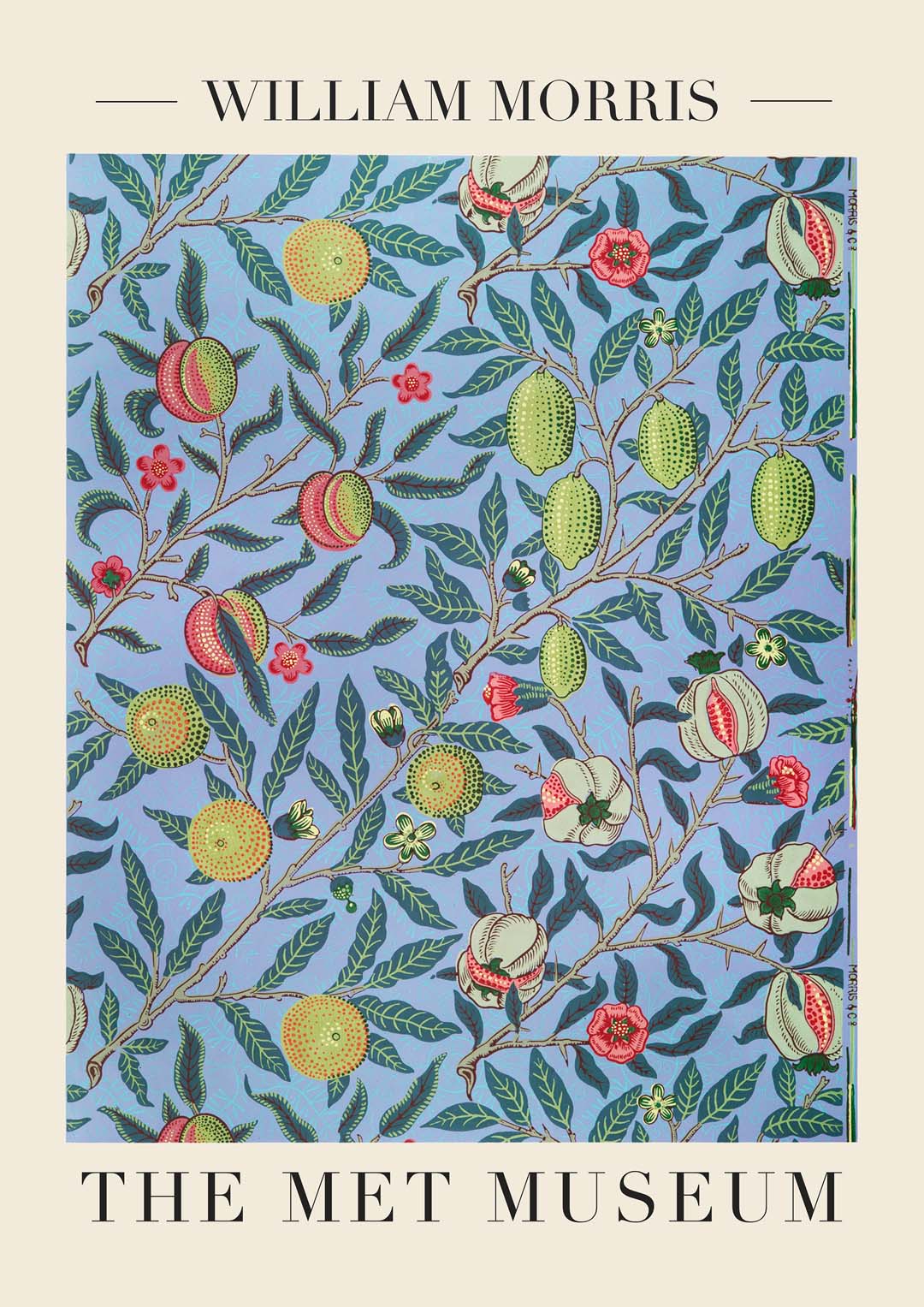 William Morris Granatapfel Kunstausstellung