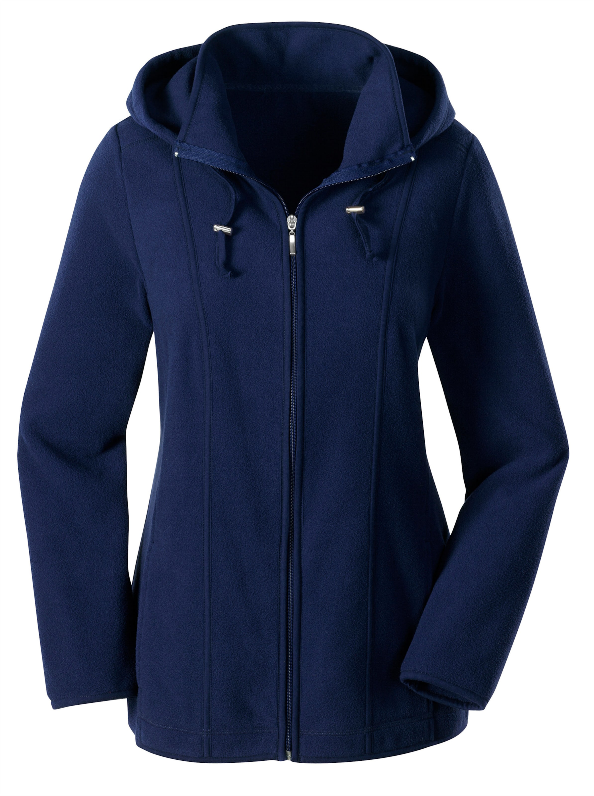 Fleecejacke in marine