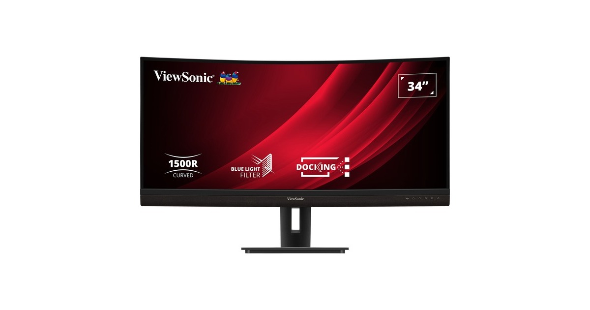 ViewSonicUWQHD Curved Docking Monitor VG3456C 34