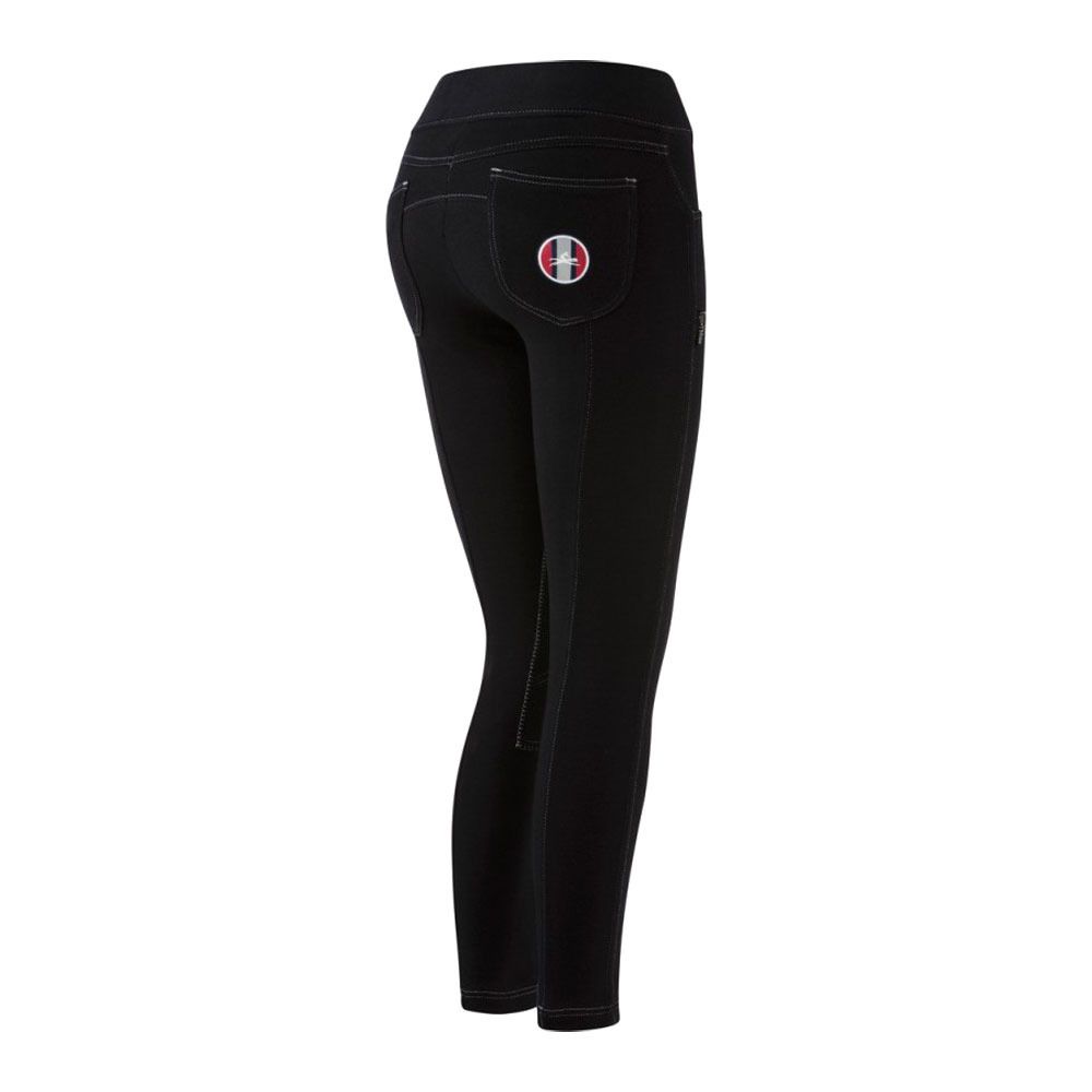 Equitheme PULL-ON - Pantalon Femme noir