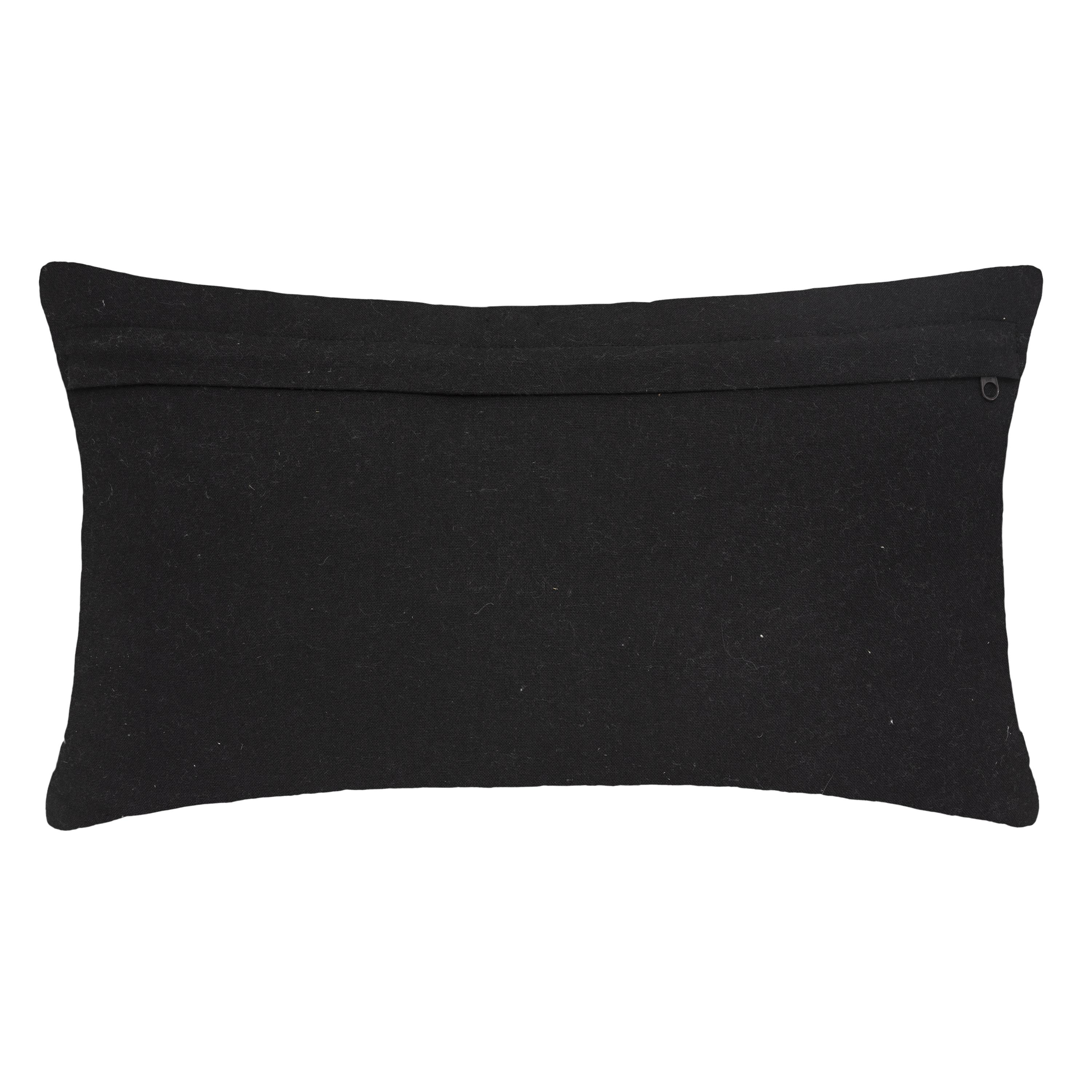 COUSSIN COTON 3D SAFARI NOIR ET BLANC 38X58CM