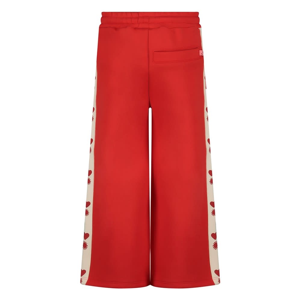 Jubel Jubel sporty broek - Salsa Sunset rood