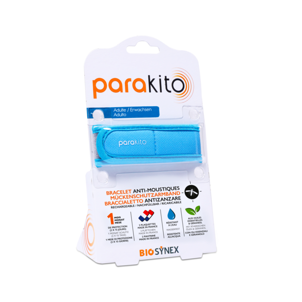 PARAKITO Armband Erwachsene blau 1 Stk