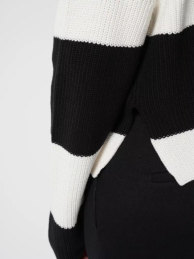 CALVIN KLEIN JEANS Rollkragenpullover schwarz