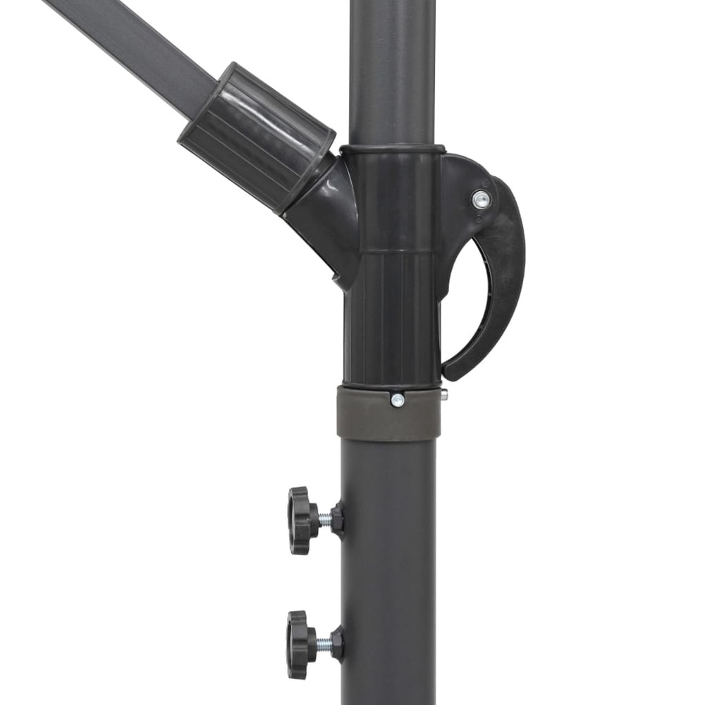 Parasol suspendu 3 m aluminium vert