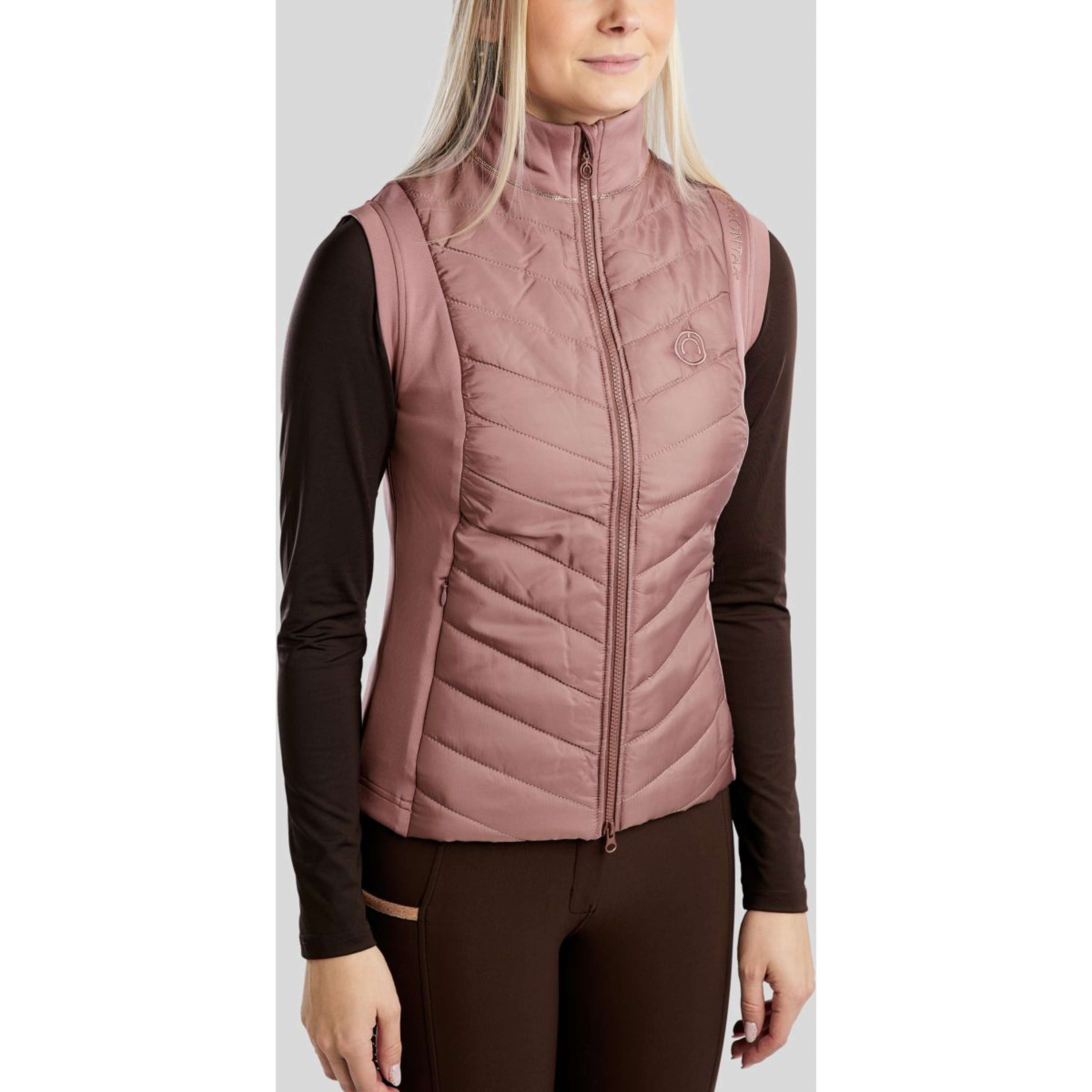 Montar Bodywarmer Momari Hybrid Dusty Rose