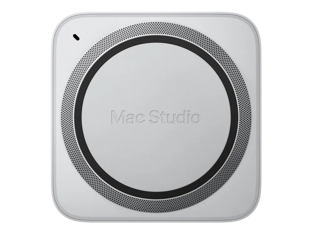 Apple Mac Studio - USFF M3 Ultra - RAM 96 GB - SSD 1 TB - M3 Ultra 60-core - Gigabit Ethernet, 10 Gigabit Ethernet, 5 Gigabit Ethernet, 2.5 Gigabit Ethernet, IEEE 802.11ax (Wi-Fi 6E), Bluetooth 5.3 - macOS Sequoia 15.0 - skærm: ingen - sølv