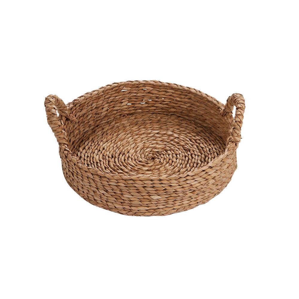 Panier pour chat en osier et bouleau tressé