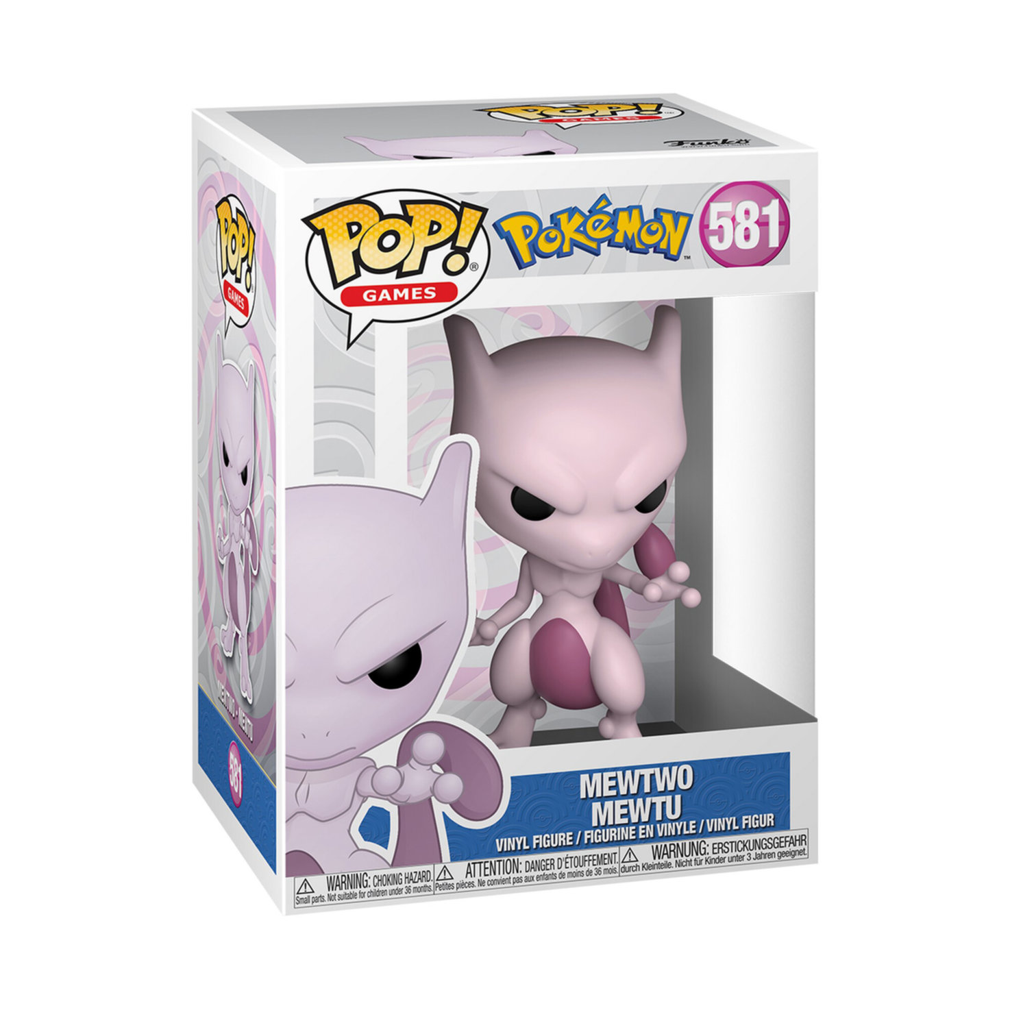 Funko POP Games: Pokemon- Mewtwo (EMEA)