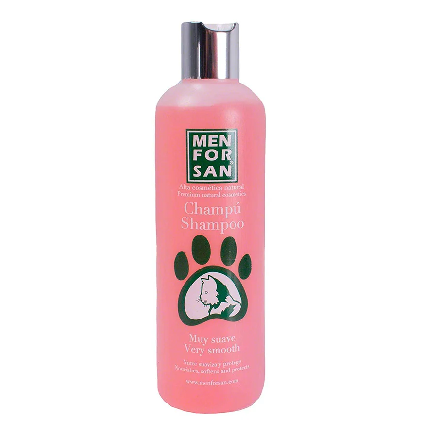 Shampoo suave Menforsan para gatos