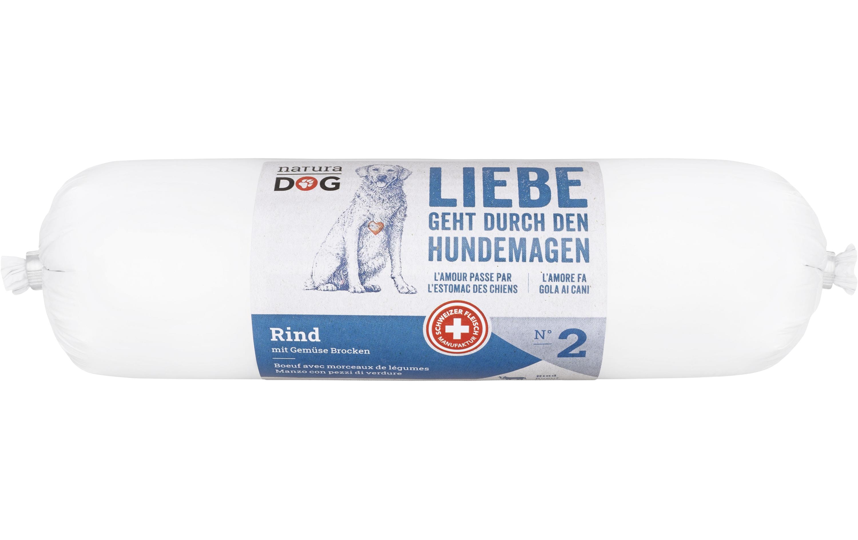 Nassfutter Rind mit Gemüse Brocken Multipack, 20 x 400 gAlleinfuttermittel für ausgewachsene Hunde