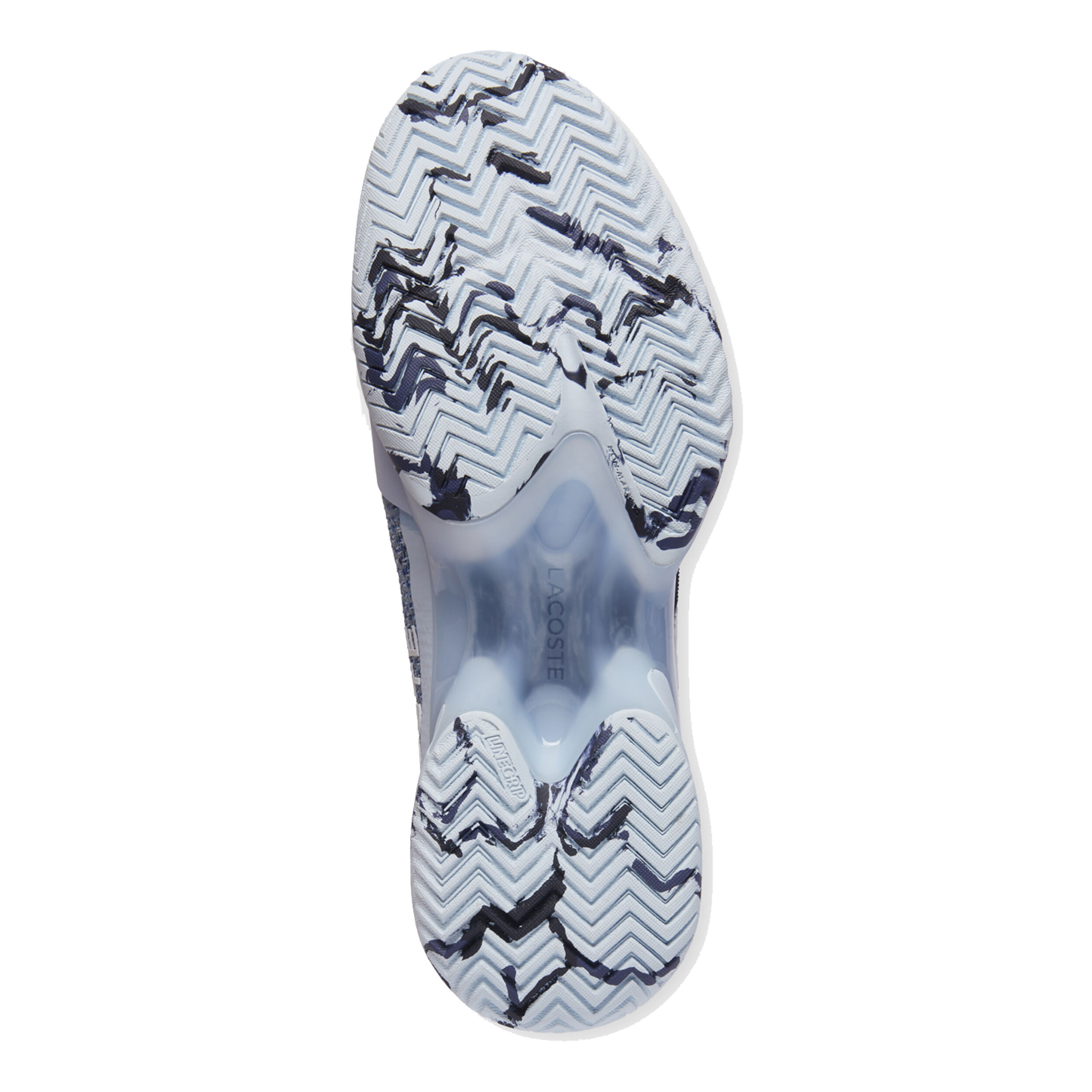 Lacoste Medvedev AG-LT ULTRA Chaussures Toutes Surfaces Hommes - Bleu Clair , Bleu Foncé