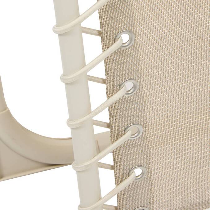 Fauteuil de jardin SILOS Beige lin