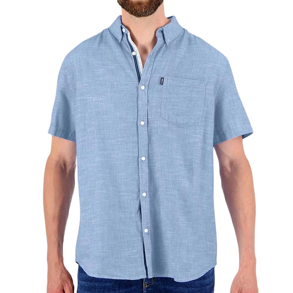 TBS Chemise Bleu Homme TBS CALEL