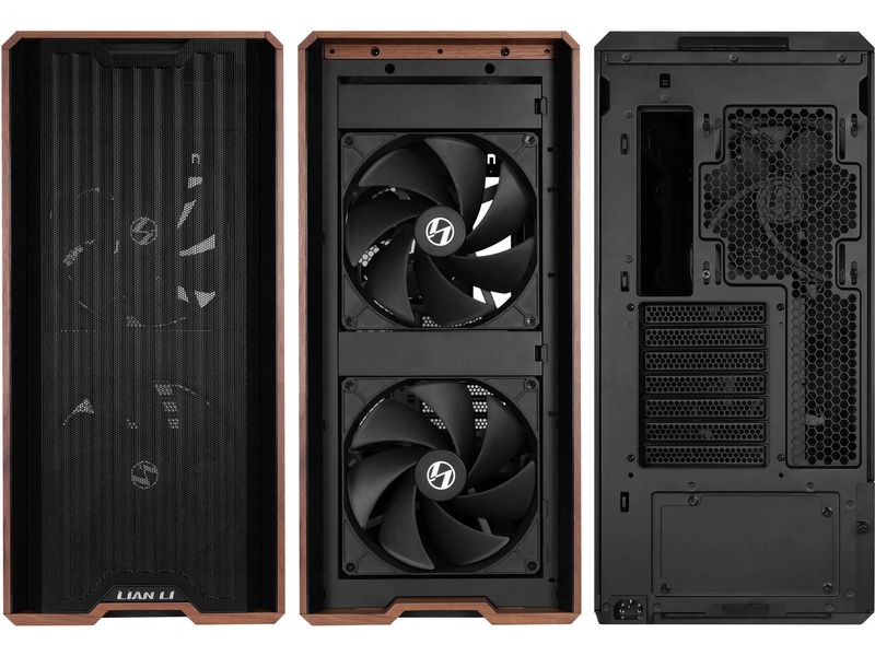 Lian Li PC-Gehäuse LANCOOL 217 TG Vielseitig einsetzbarer Midi-Tower mit Sichtfenster