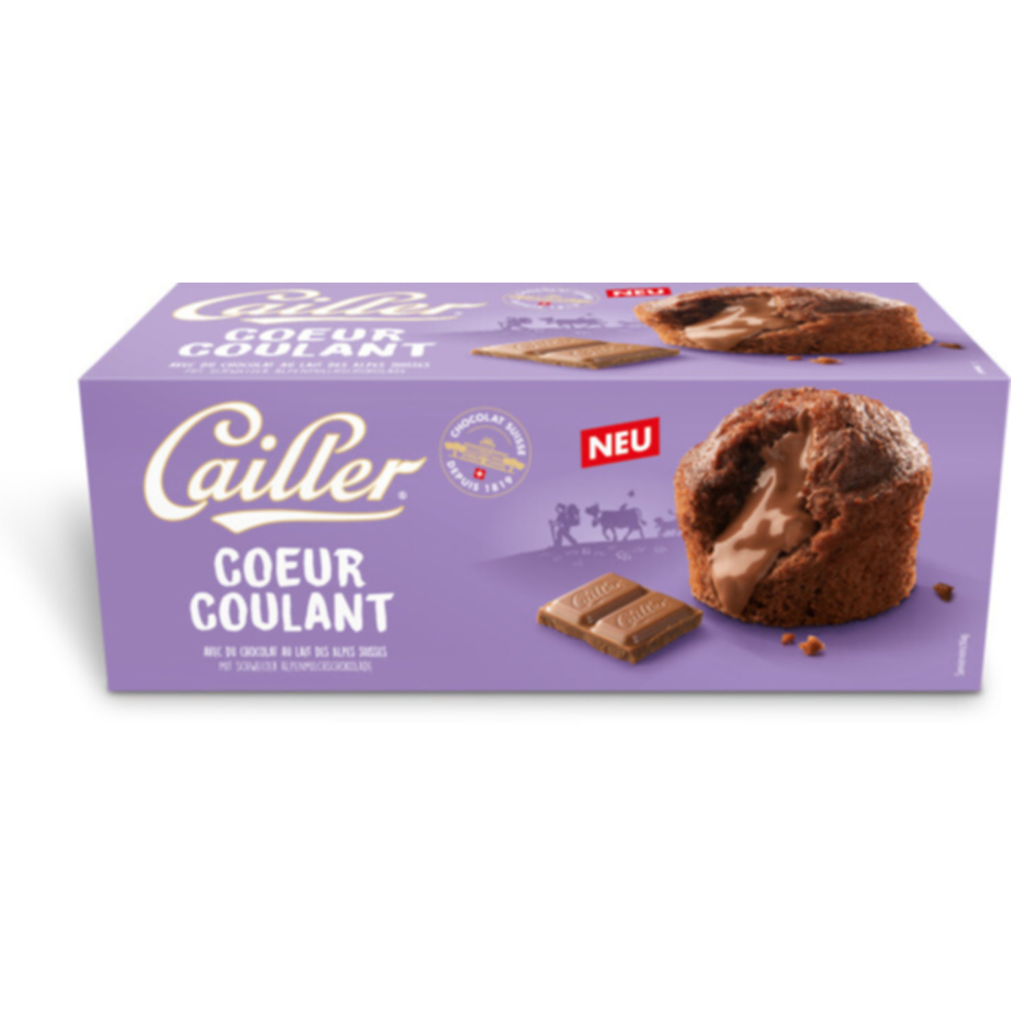 Cailler Coeur Coulant Milchchoco 2x80g