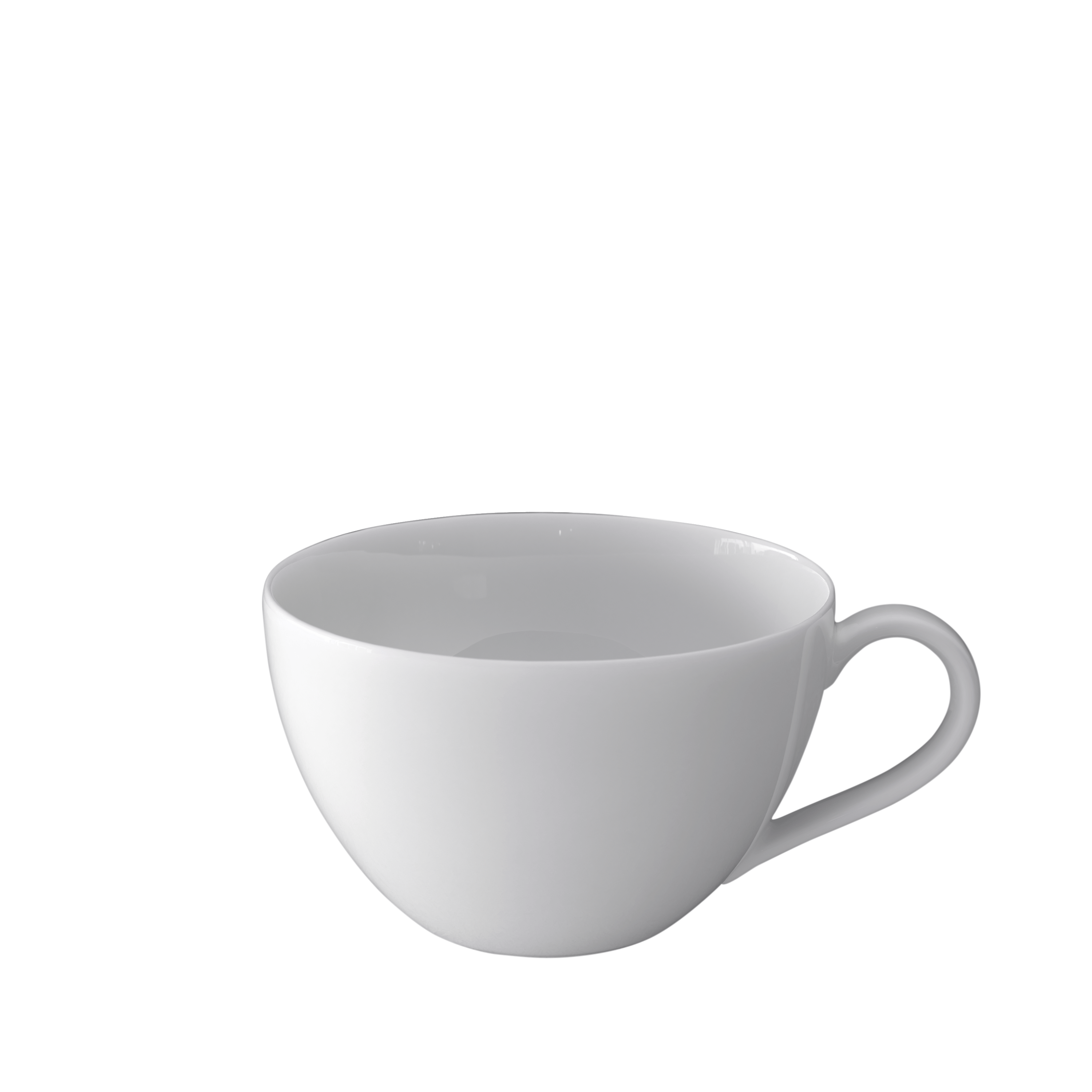 Anmut Coffee cup White, 9.5 oz, Premium Bone Porcelain