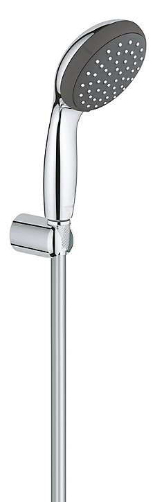 Ensemble de douche support + douchette chromé Vitalio Start 100 Grohe
