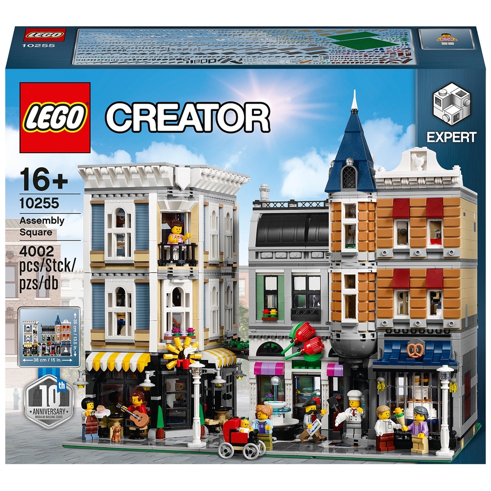 LEGO Creator 10255 Experten-Montageplatz-Set für Erwachsene