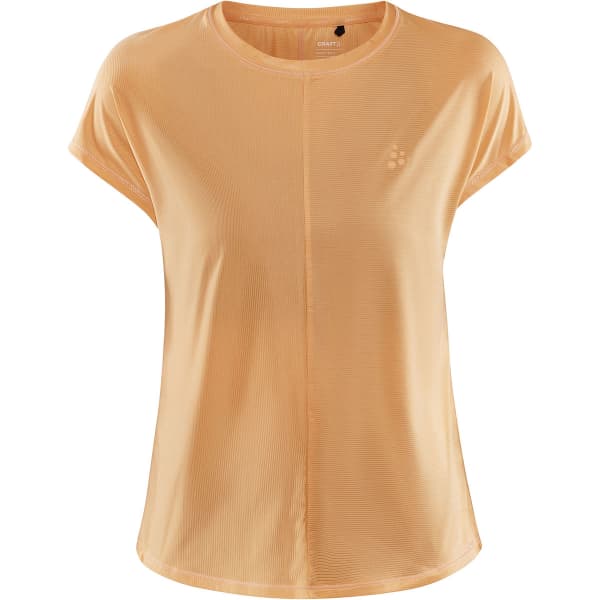 T-shirt running CRAFT CORE ESSENCE SS TEE W PEACH