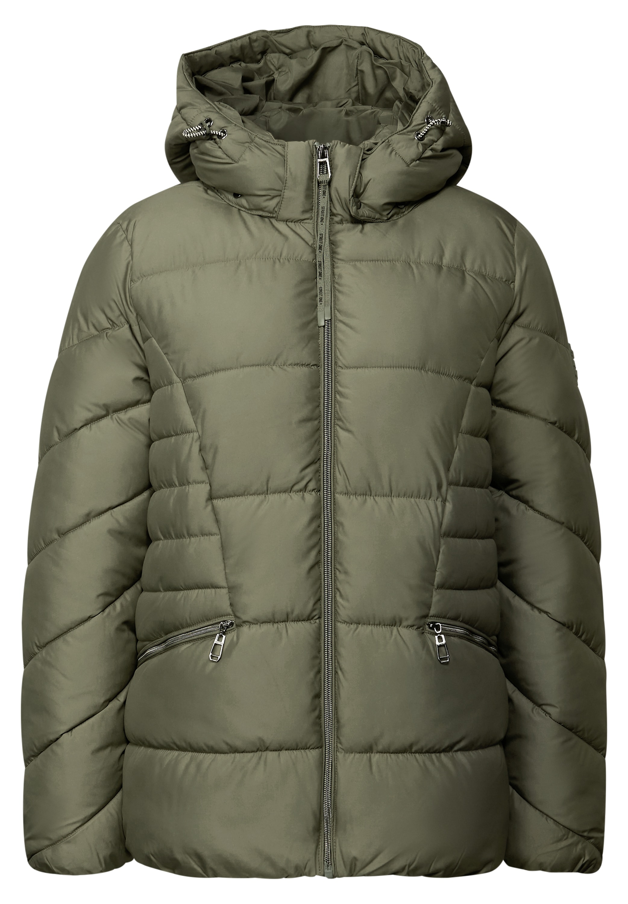 STREET ONE Steppjacke mit Kapuze mit Kapuze