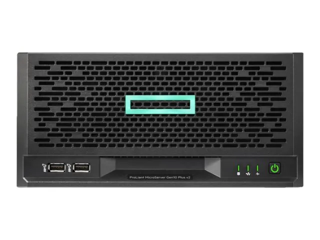 HPE ProLiant MicroServer Gen10 Plus v2 Performance 2 - Server - ultra mikro tower envejs - 1 x Xeon E-2314 / op til 4.5 GHz - RAM 16 GB - SATA - non-hot-swap 3.5