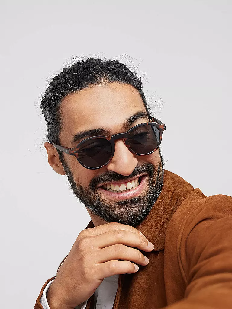 IZIPIZI Sonnenbrille mit Sehstärke SUN READING #D braun