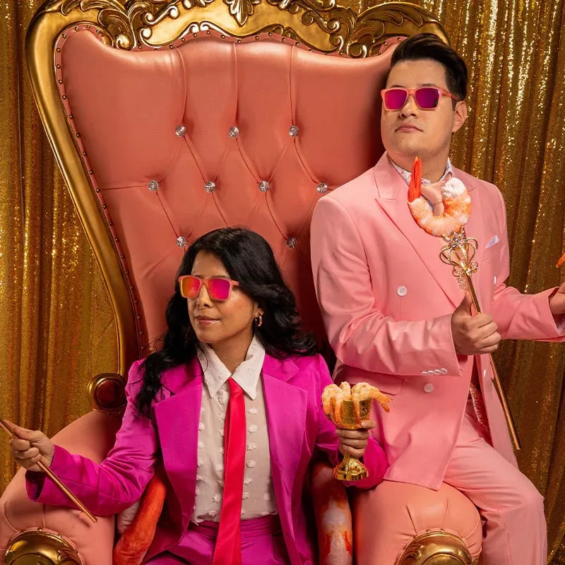 Goodr Sunglasses Shrimpin' Ain'T Easy Pink