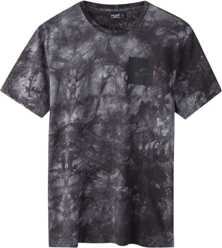H2O Ribe tie dye T-shirt Sort