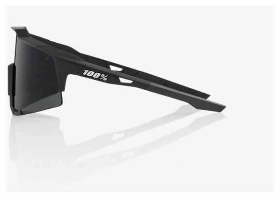 Lunnettes 100% - Speedcraft - Soft Tact Verres Noir Fumés
