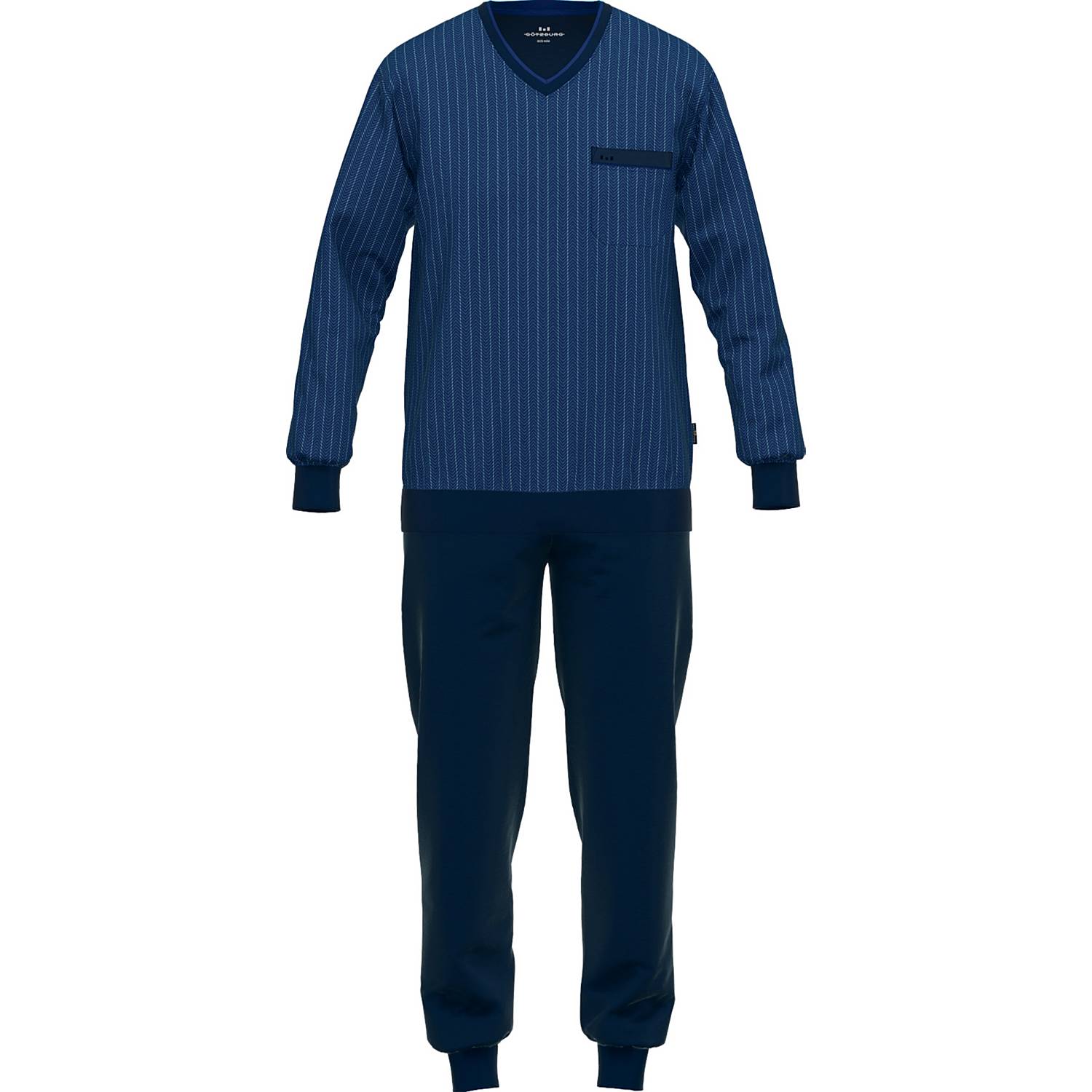 Götzburg Single-Jersey Herren-Schlafanzug
