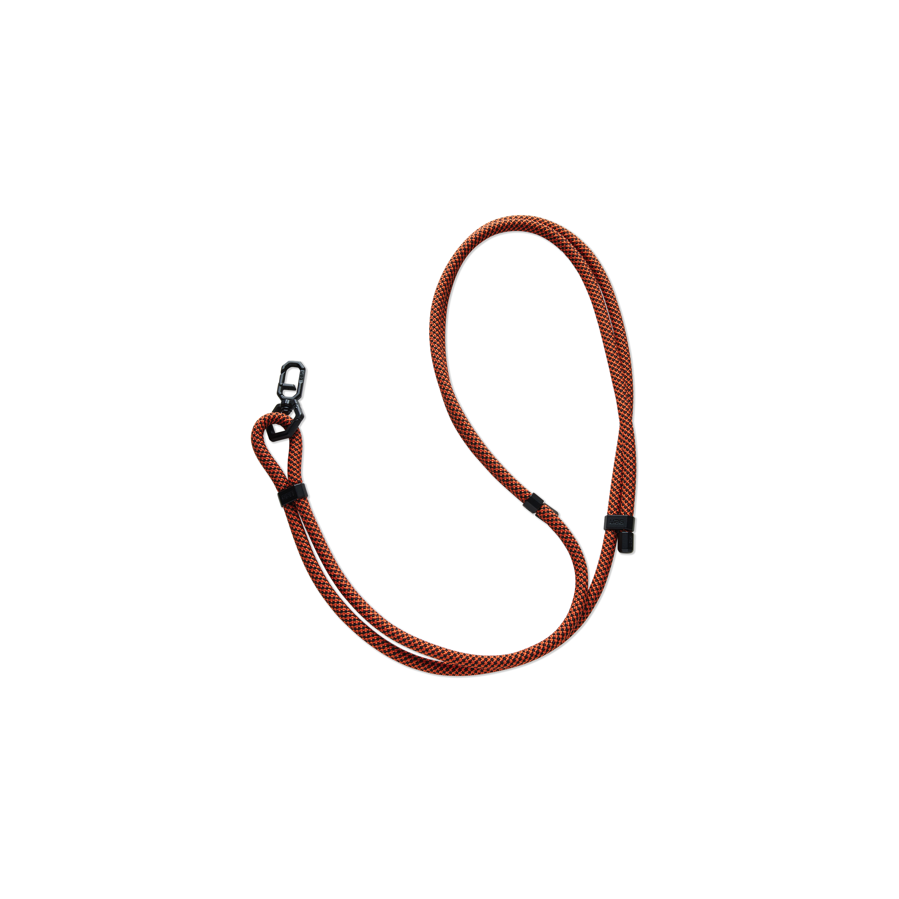 (160cm) Universal Necklace Handykette Crossbody Slim Lanyard Civilian   1x Einlage (964420119140) - Orange