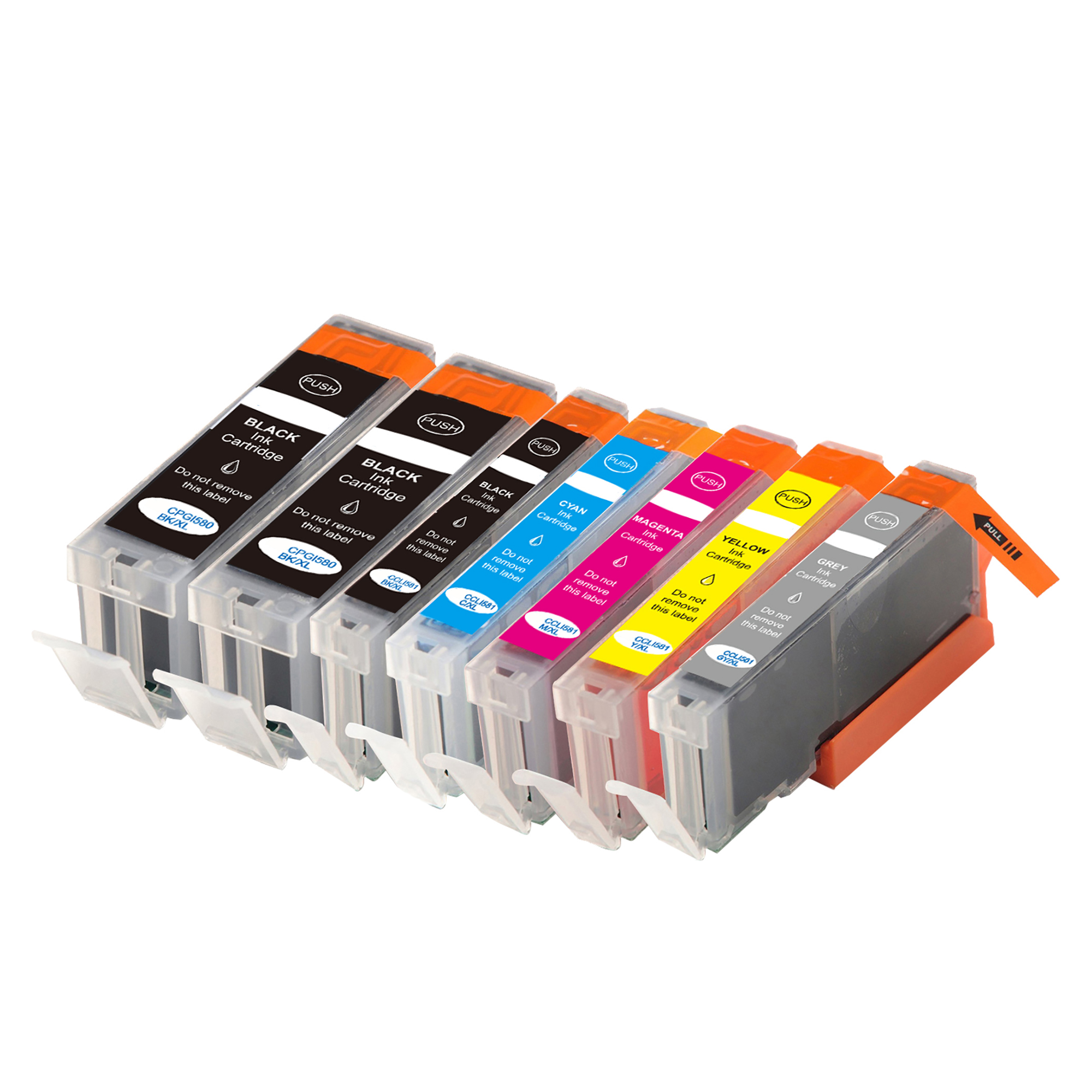 Tintenpatronen Set kompatibel mit Canon PGI-580 / CLI-581 XL