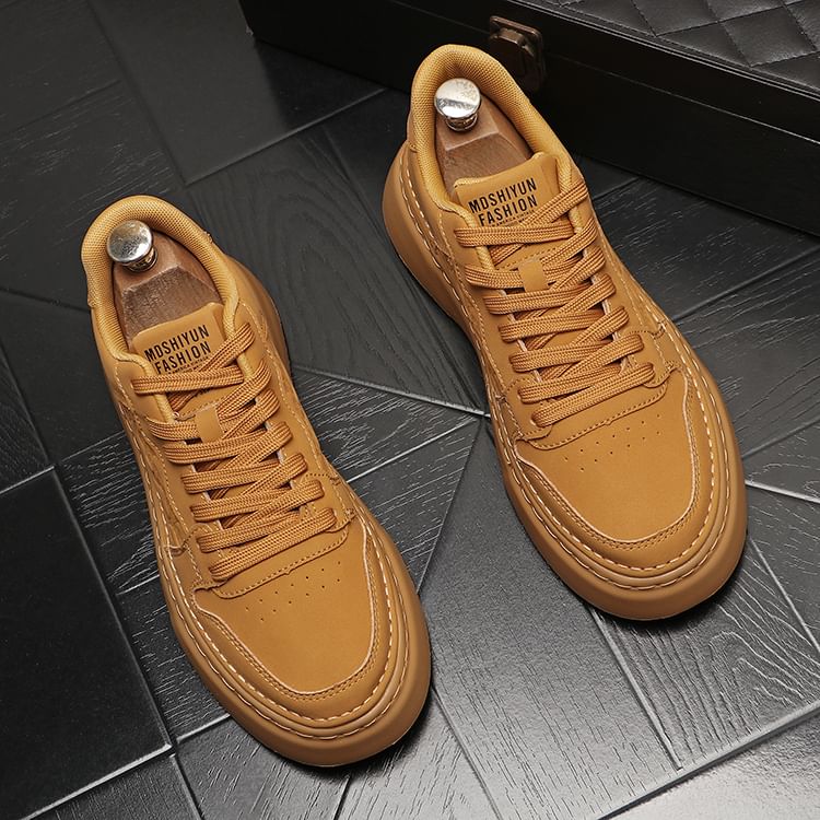 Mr Ozera - Platform Paneel Sneakers