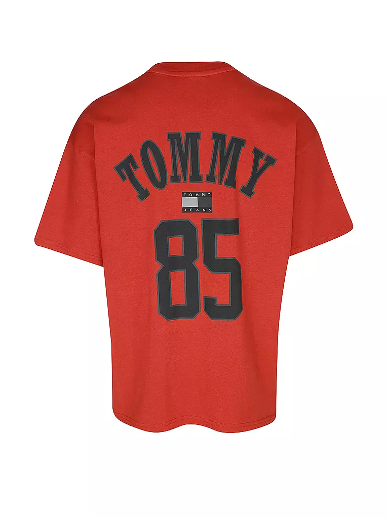 TOMMY JEANS T-Shirt REMASTERED 1985 rot