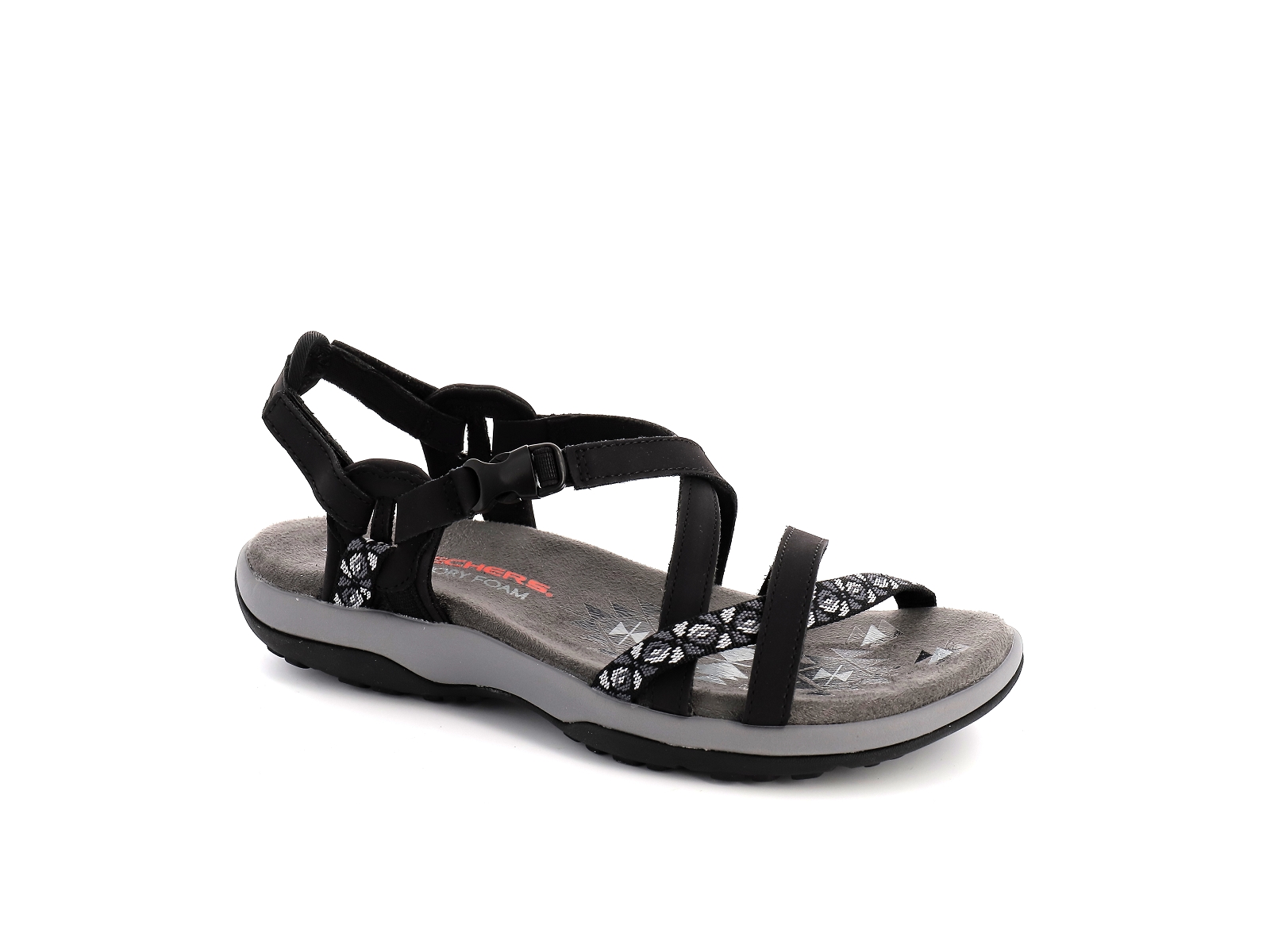 Skechers-40955 Cuir Noir