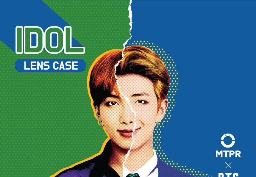 MTPR - BTS RM Gezichtsillustratie Contactlensdoosje