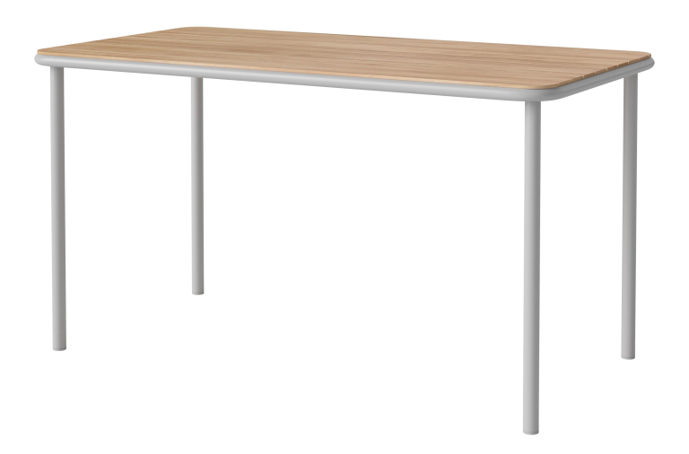 Bolia Kite tuintafel 140x75cm teak/grijs