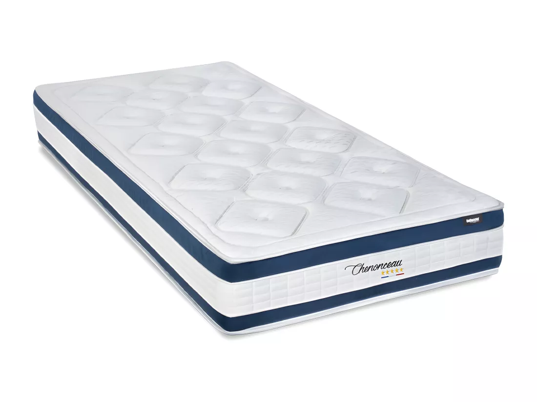 BELLECOUR LITERIE | Matelas CHENONCEAU 90x190 cm | Mousse avec mémoire de forme