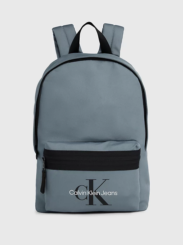 Mochila redonda com logotipo
