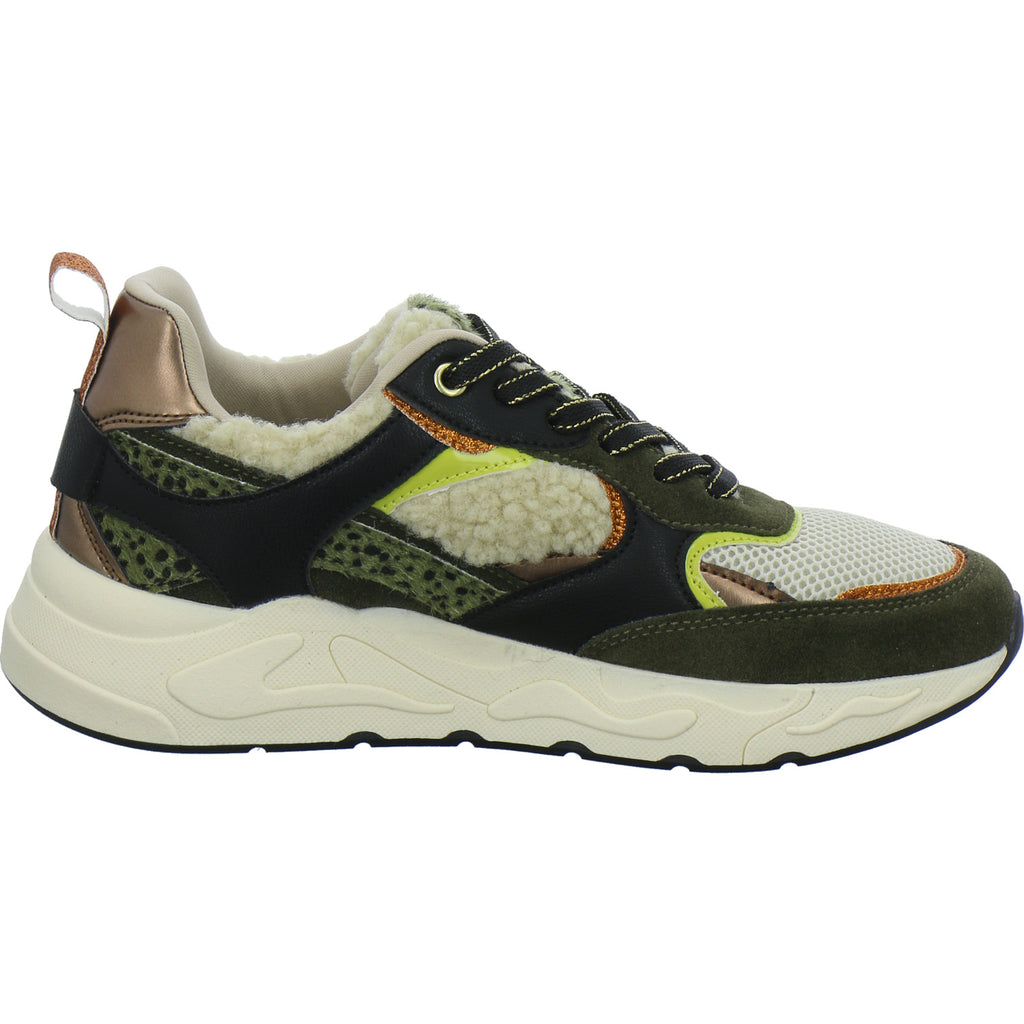 Poelman Sneaker Damen oliv