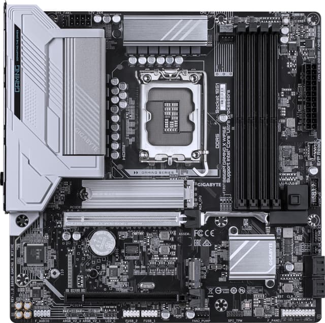 Gigabyte B860M GAMING X WIFI6E bundkort